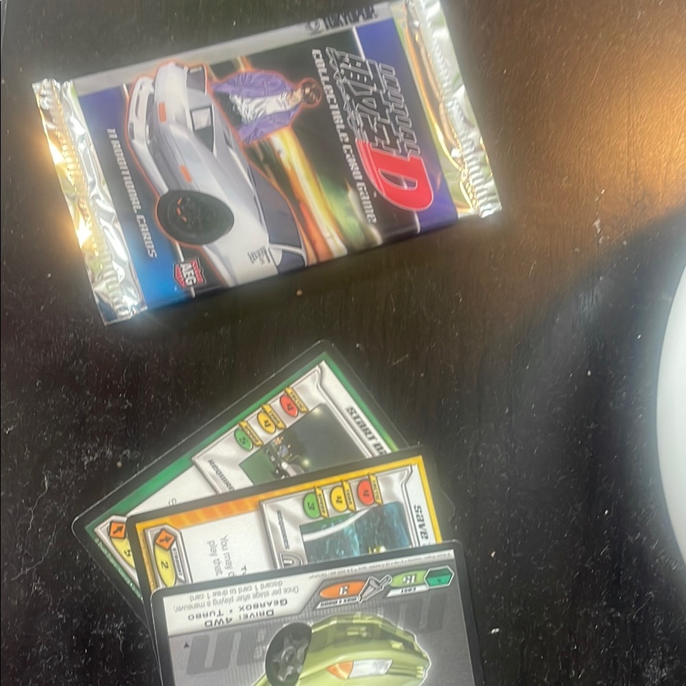 Initial D Trading Card Pack and Cards